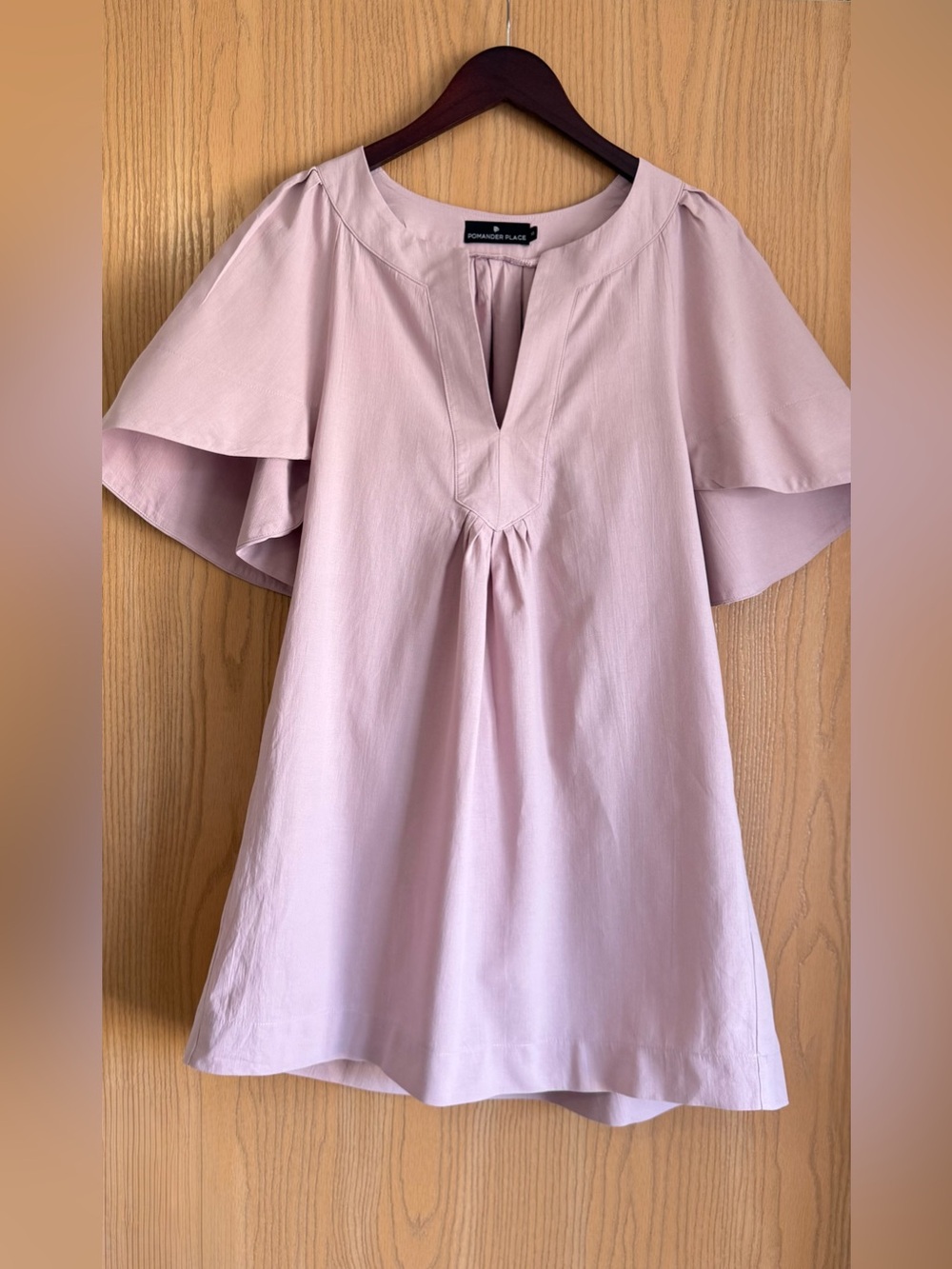 Pomander Place | SZ XS | Orchid Pink Finley Flutter Sleeve Dress Tuckernuck